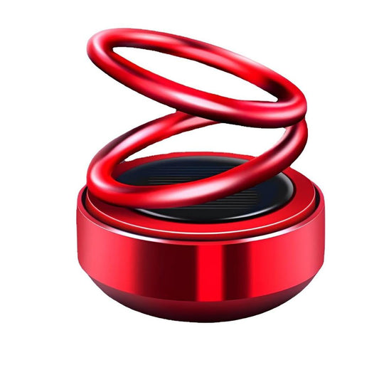 Car Interior Accessories, Solar Power Car Rotating Ring Suspension Decoration, Air Purifier, Car Decor Gift Home and office decorate decorate