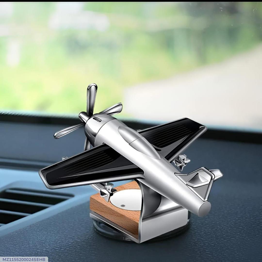 🚀 Car Air Fresheners Ornaments Solar Airplane Car Diffuser Fragrance Aromatherapy Diffuser Desk Ornaments for Car Office Home